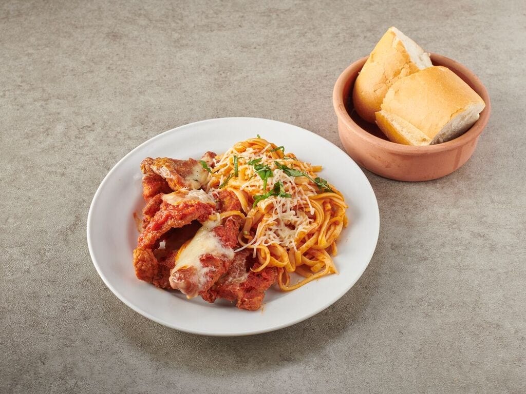 Chicken Parmigiana.