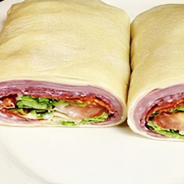 Ham and Cheese Wrap.