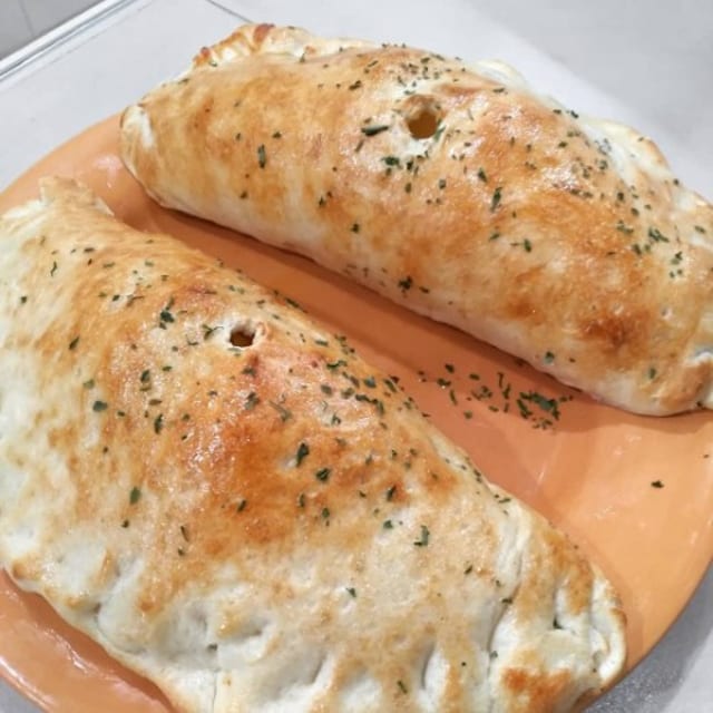Spinach Calzone.