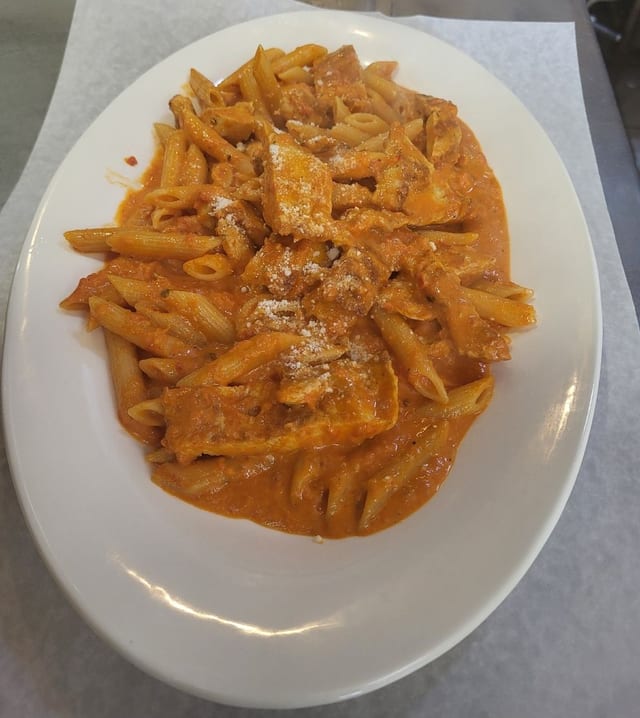Chicken Ala Vodka.