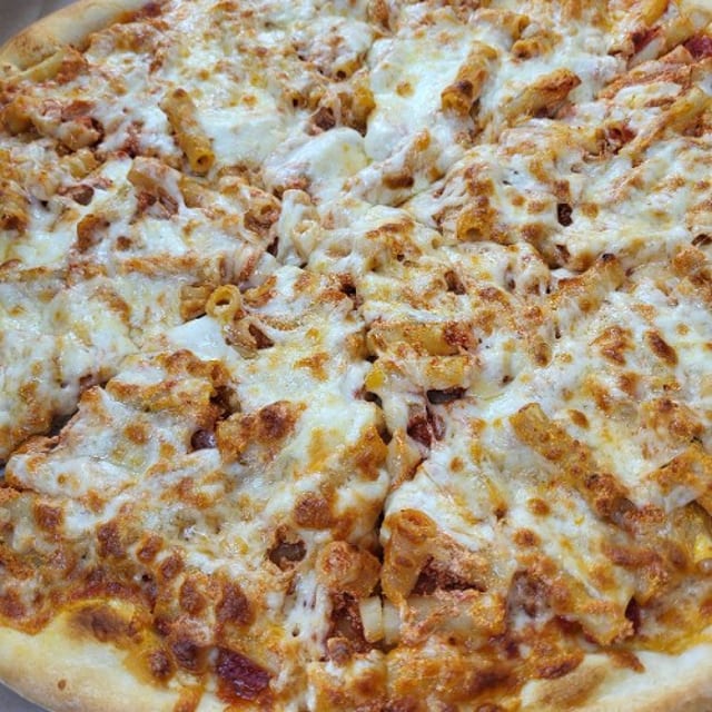 Bake Ziti Pizza.