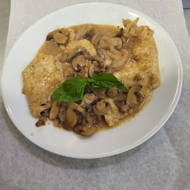 Chicken Marsala.