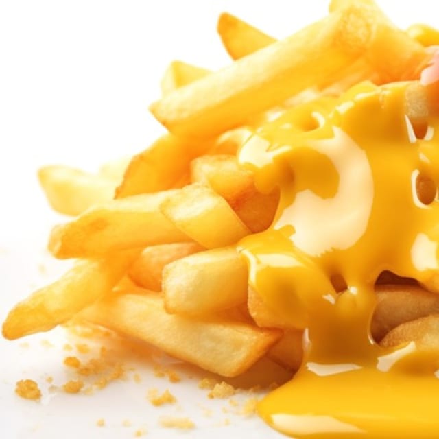 French Fries with Cheese.